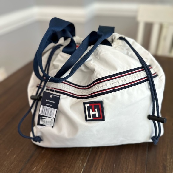 NWT Tommy Hilfiger drawstring tote bag - Picture 5 of 14